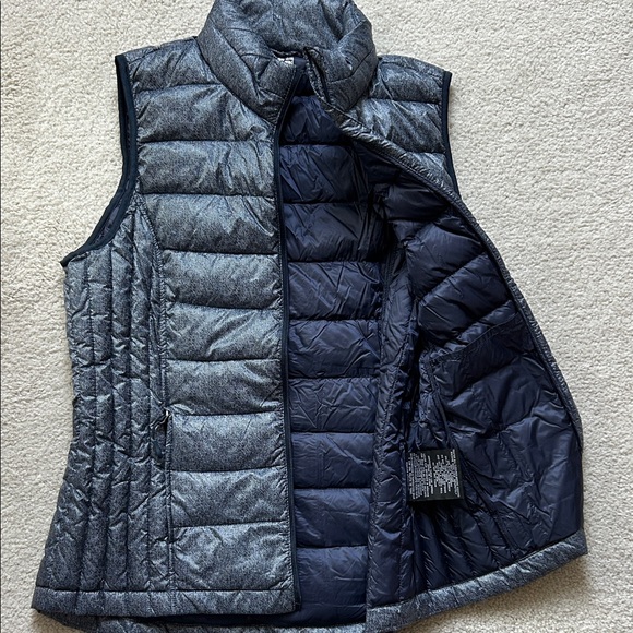 32 Degrees Heather Blue Puffer Vest - Picture 6 of 8